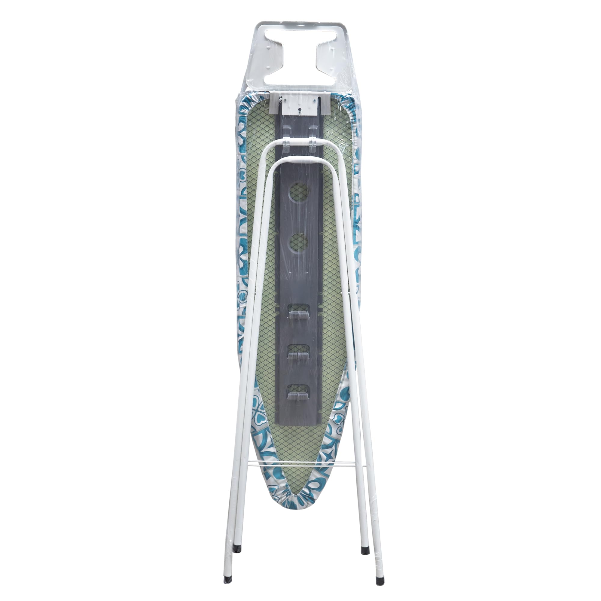 Cofan Asse da stiro | Altezza regolabile | Gambe antiscivolo | Fodera 100% cotone | Dimensioni: 110 x 32 cm