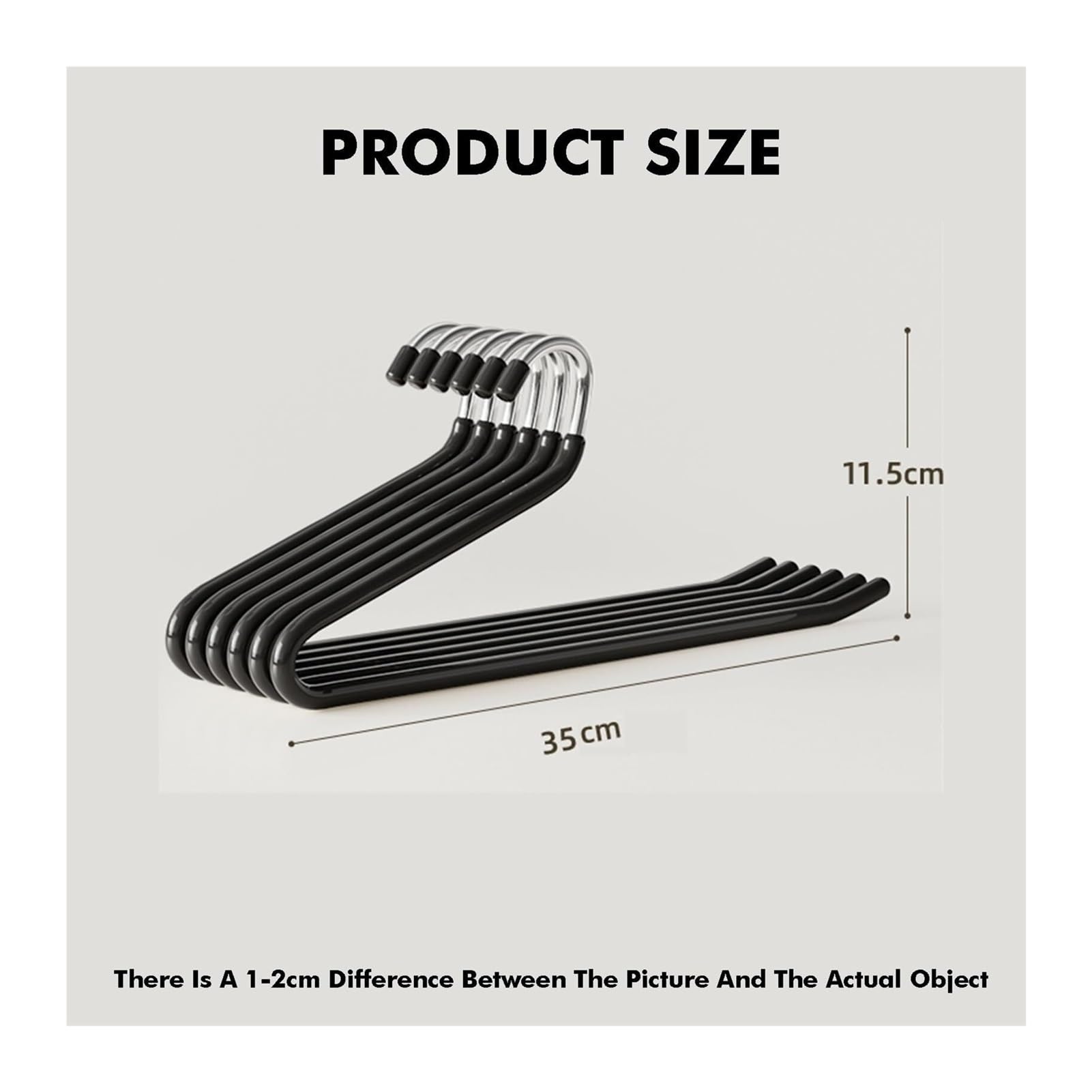 Perchas para pantalones para ahorrar espacio, organizador para jeans, pantalones, bufandas, corbatas, accesorios, paquete de 5
