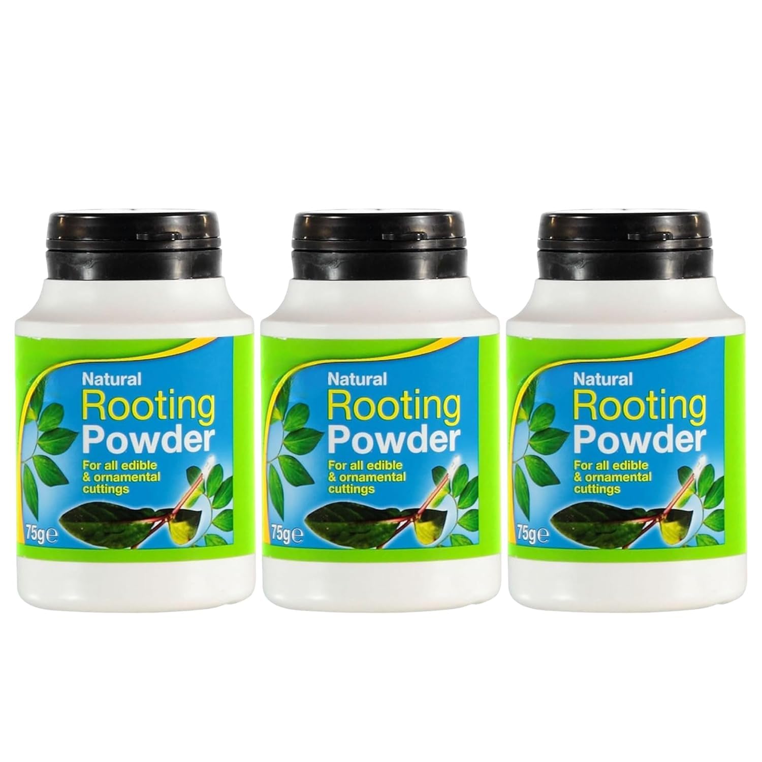 Natural Rooting Powder Promotes Strong Healthy Roots for Robust Root All Edible Plants and Ornamental Cuttings Growth Cuttings & Grafting Rooting Powder 75g (3)