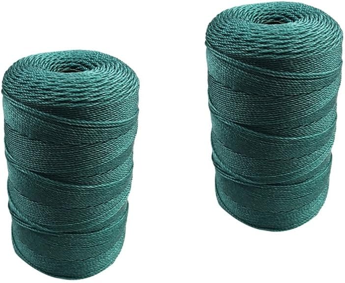 BESPORTBLE Fish Wire 2 Rolls Fishing Net Repair Line Fishnet Repair Line Fishing Line Jute Rope Fish Line Flourocarbine Fishing Line Fly Fishing Line Twine Nylon Multipurpose Packing Rope