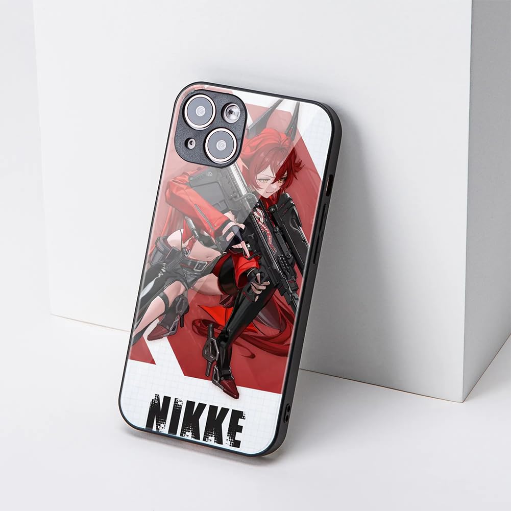 Amazon.co.jp: 勝利の女神：NIKKE レッドフード Iphoneケース RED ASH