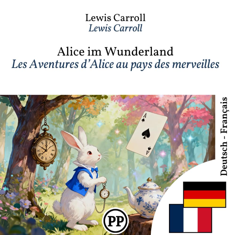Les Aventures d’Alice au pays des merveilles: Édition bilingue ligne à ligne allemand–français