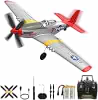 航空機・ヘリコプター UNION R/C PLANE KIT MUSTANG Amazon.com: RCSHOBBY 4 Channel Remote Control Airplane 2.4