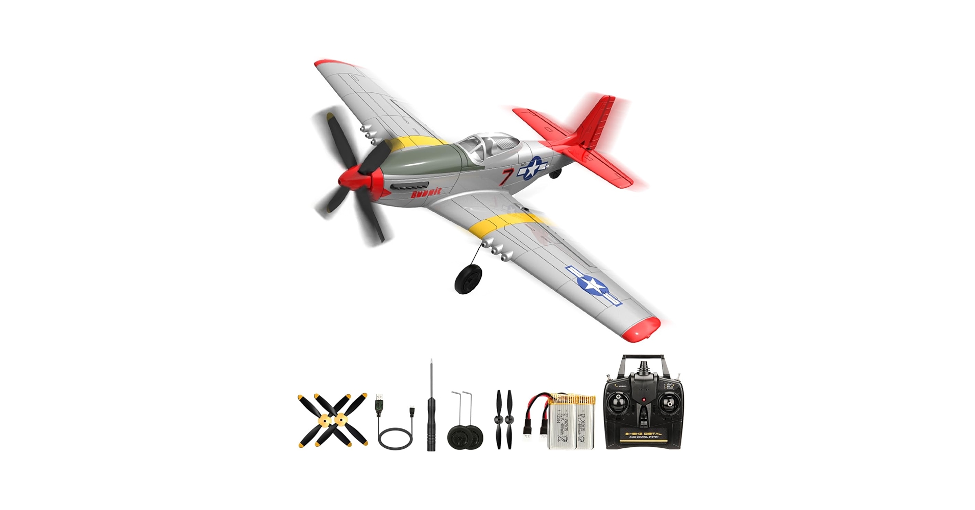 飛行機ラジコンHyperion P-51D MUSTANG 25\" 飛行機ラジコンHyperion P-51D MUSTANG 25