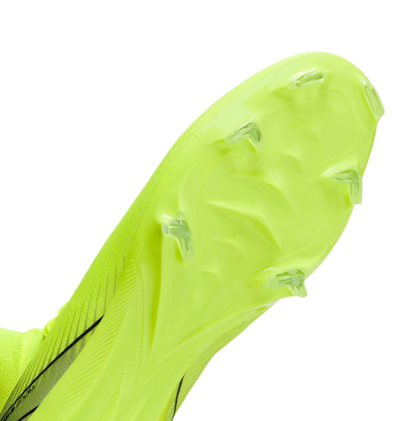 Nike Men's Football high top Soccer Shoe, Volt Black, 9