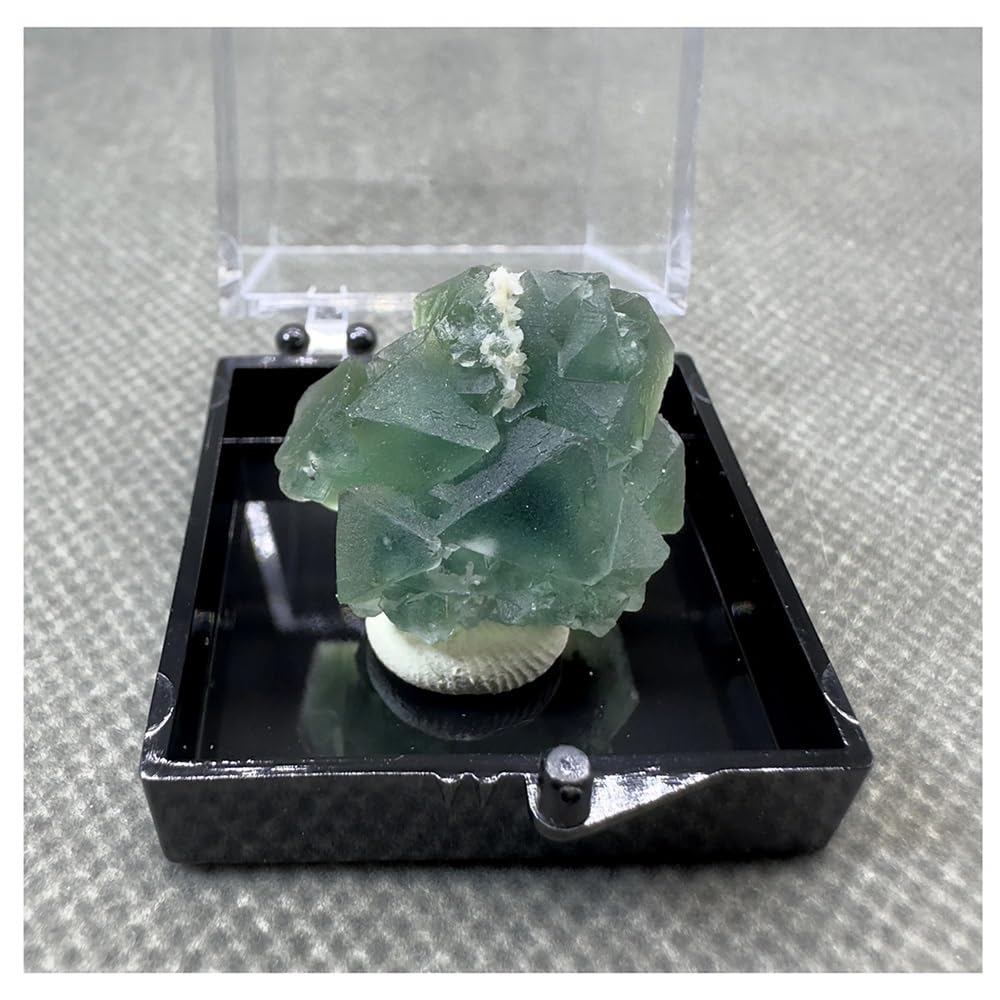 Fluorite Verte naturelle : pierre de cristal de quartz pour décoration d'intérieur et minéraux