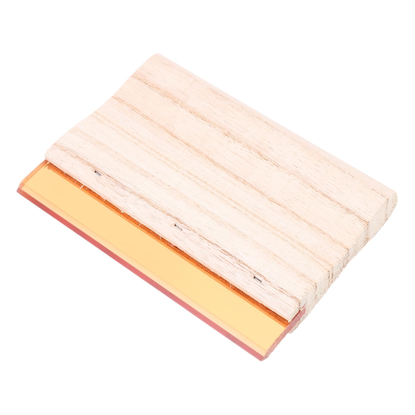 OSALADI Water and Oil Dual Use Wooden Squeegee Angle Ink Scraper Tool for Durable and Versatile Printing Scraper