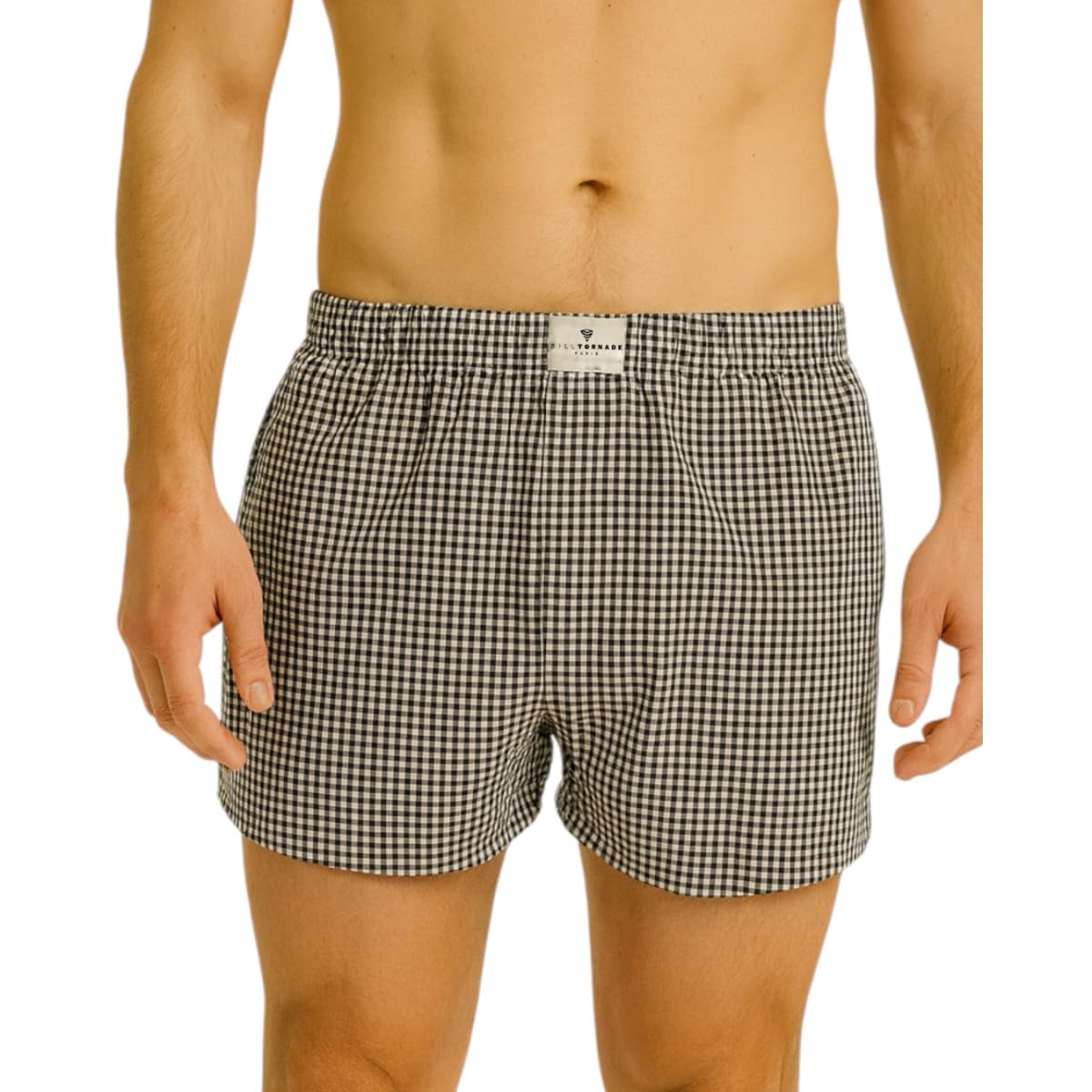 BILL TORNADE Lot de 6 Caleçons Homme 100% Coton -MOTIS ALEATOIRES– Caleçon Tissé Confortable, Coupe Ample, sous-Vêtement Homme Respirant Fantaisie