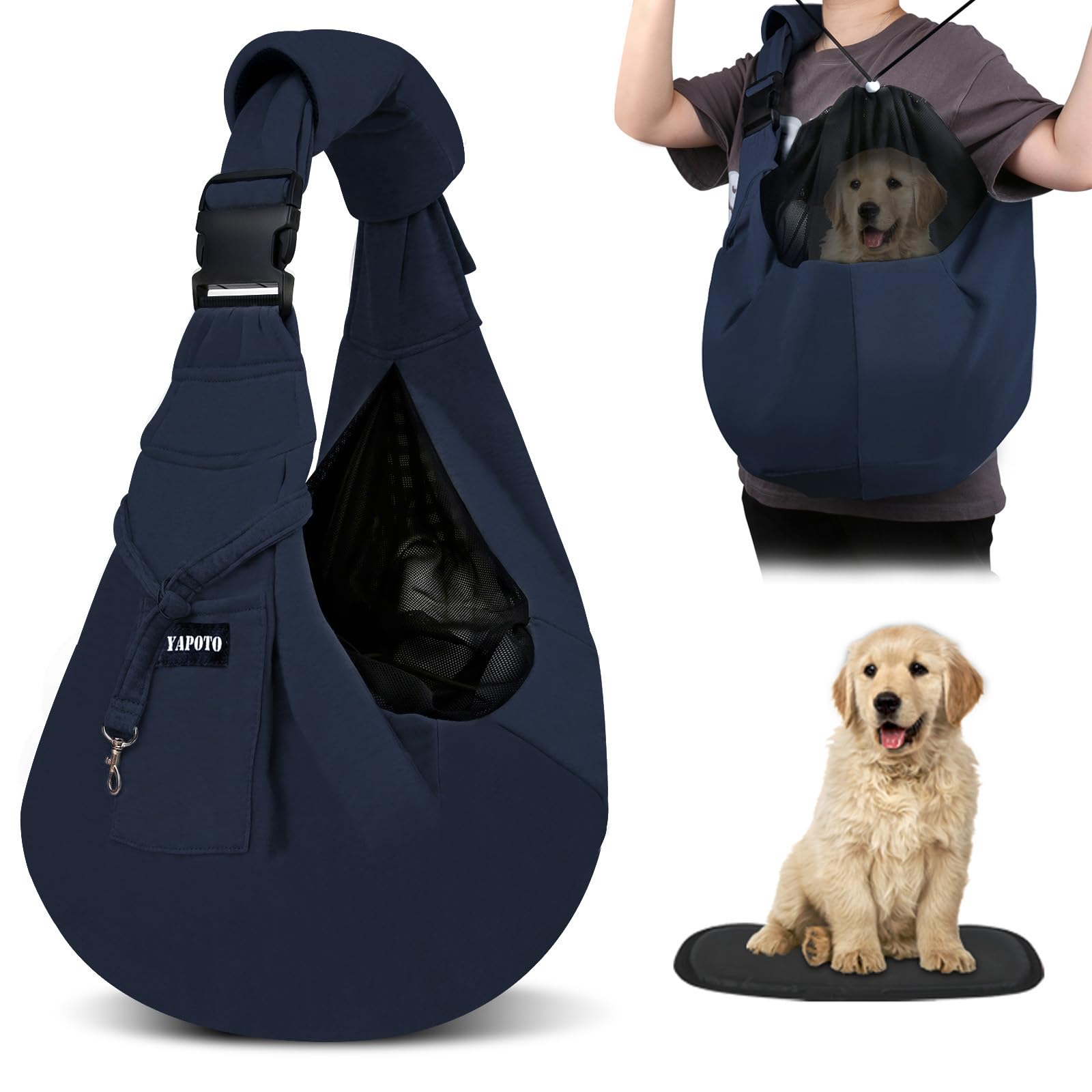 Amazon | 【現役ペットトレーナー監修】YAPOTO ペットスリング 犬