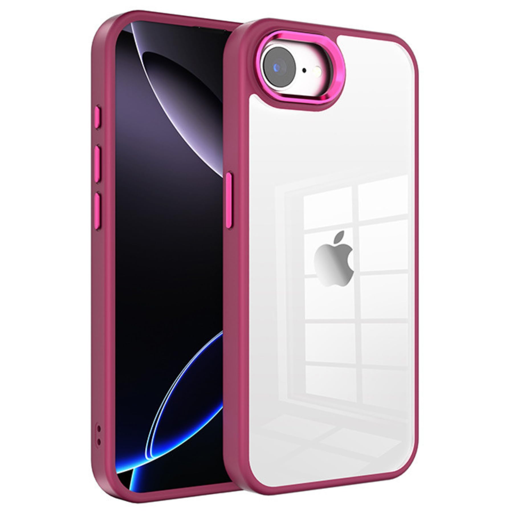 Amazon.co.jp: CeleBerry iPhone 17 Pro ケース フルクリア 透明