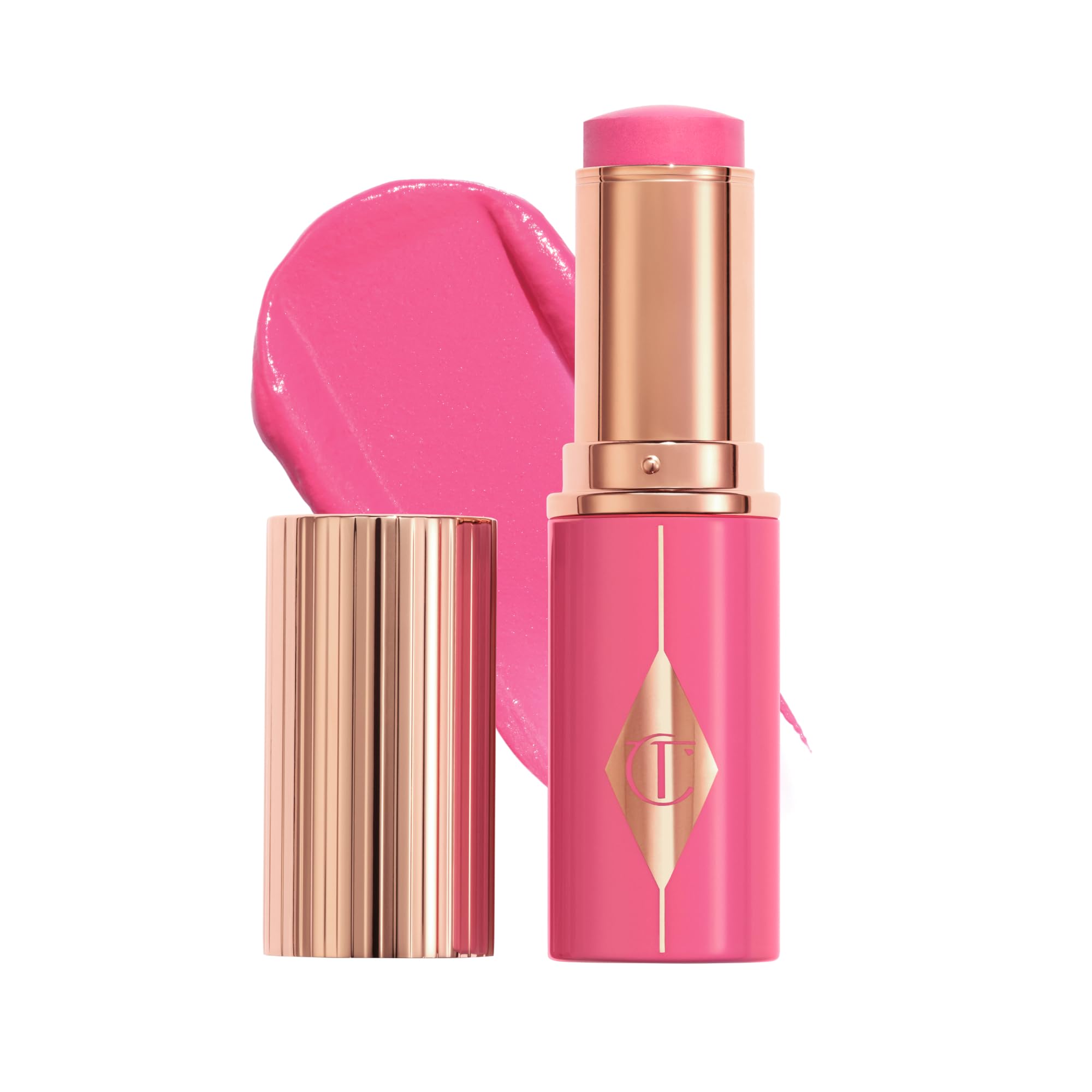 Charlotte Tilbury Unreal Healthy Glow Blush Stick - Buildable Cream Makeup