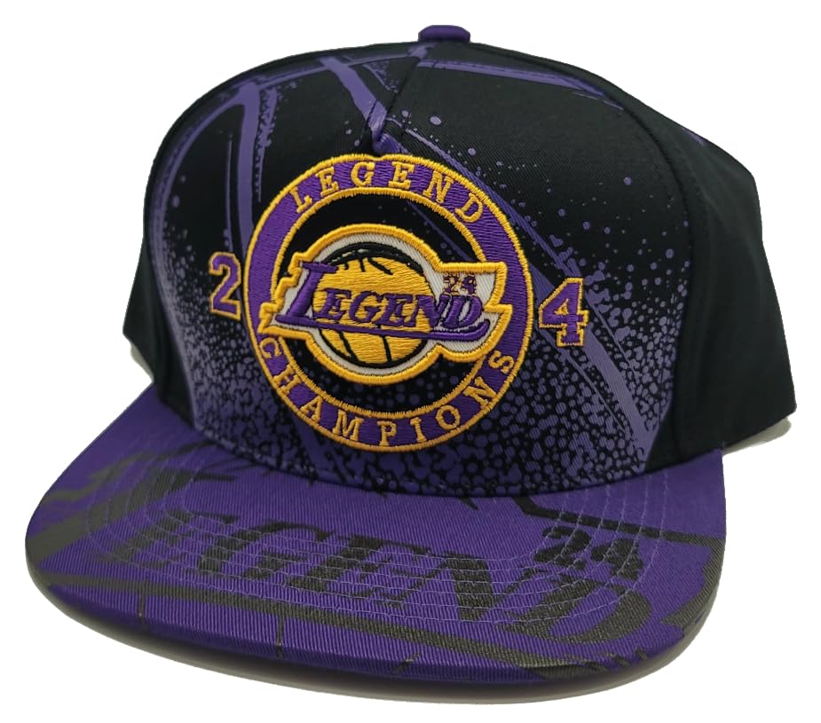 Los Angeles Legend 24 Snapback Black Purple miniatura 2