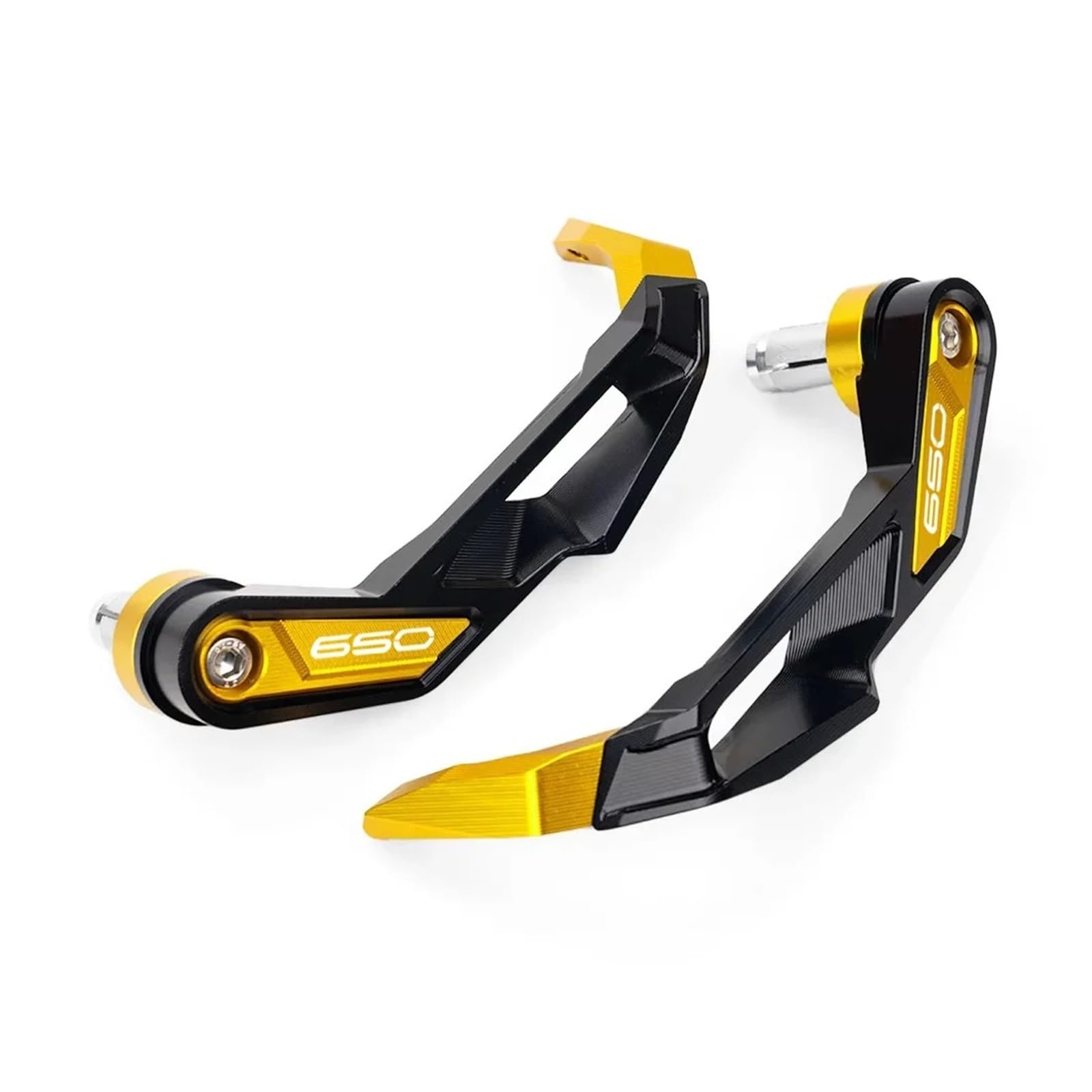 Whdkglpo Golden For 650 Motorcycle Bow Guard For Kawa&Saki Z900 Z650 Z400 Z800 Z750 For Nin&Ja 400 650 For Ninja650 Z 900 Motorcycle Handlebar Brake Levers Guard Protector