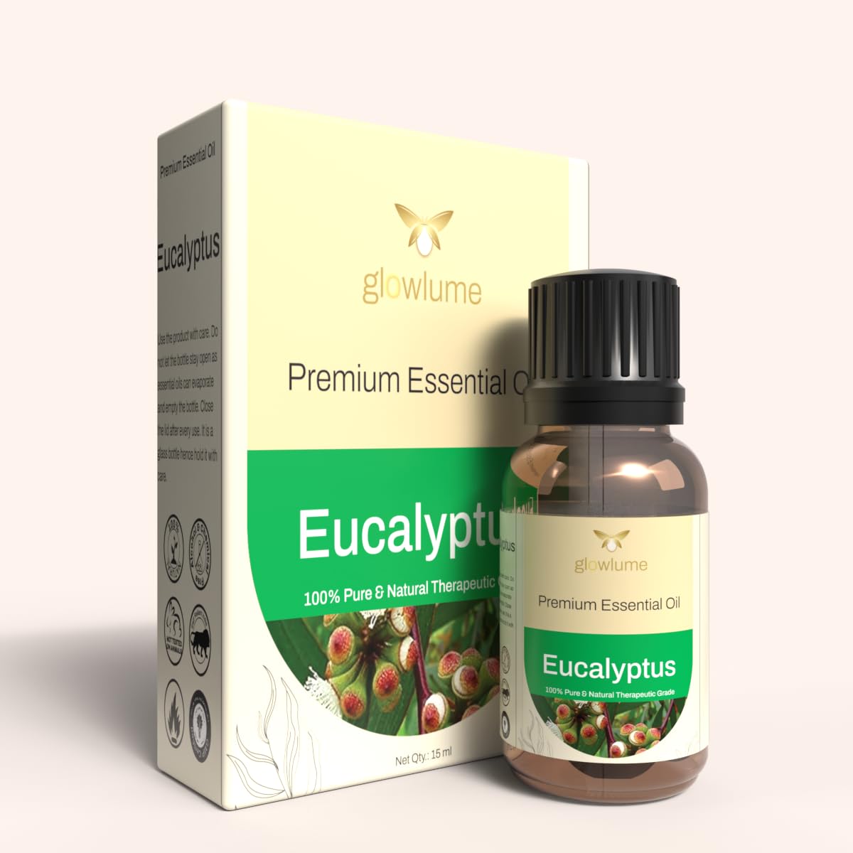 Eucalyptus Essential Oil 15ml | 100% Pure & Natural Nilgiri Oil for Aromatherapy, Steam Inhalation & Hair Care | Refreshing Oil for Congestion Relief, Scalp Care & Diffuser Use-image-43