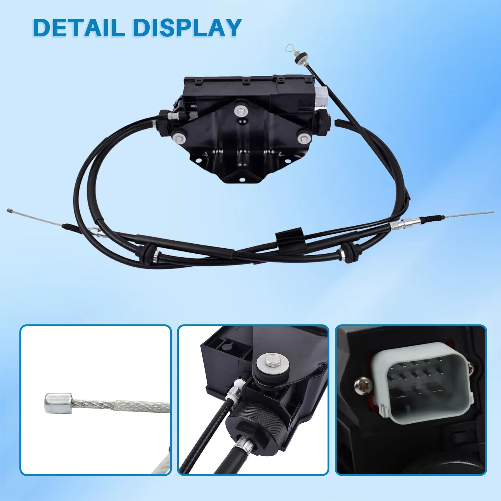 Módulo de freno de estacionamiento eléctrico compatible con X5 X6 F15 F16 F85 F86 2014-2019, reemplazo del actuador de control del freno de estacionamiento para 34436882007 34436874220
