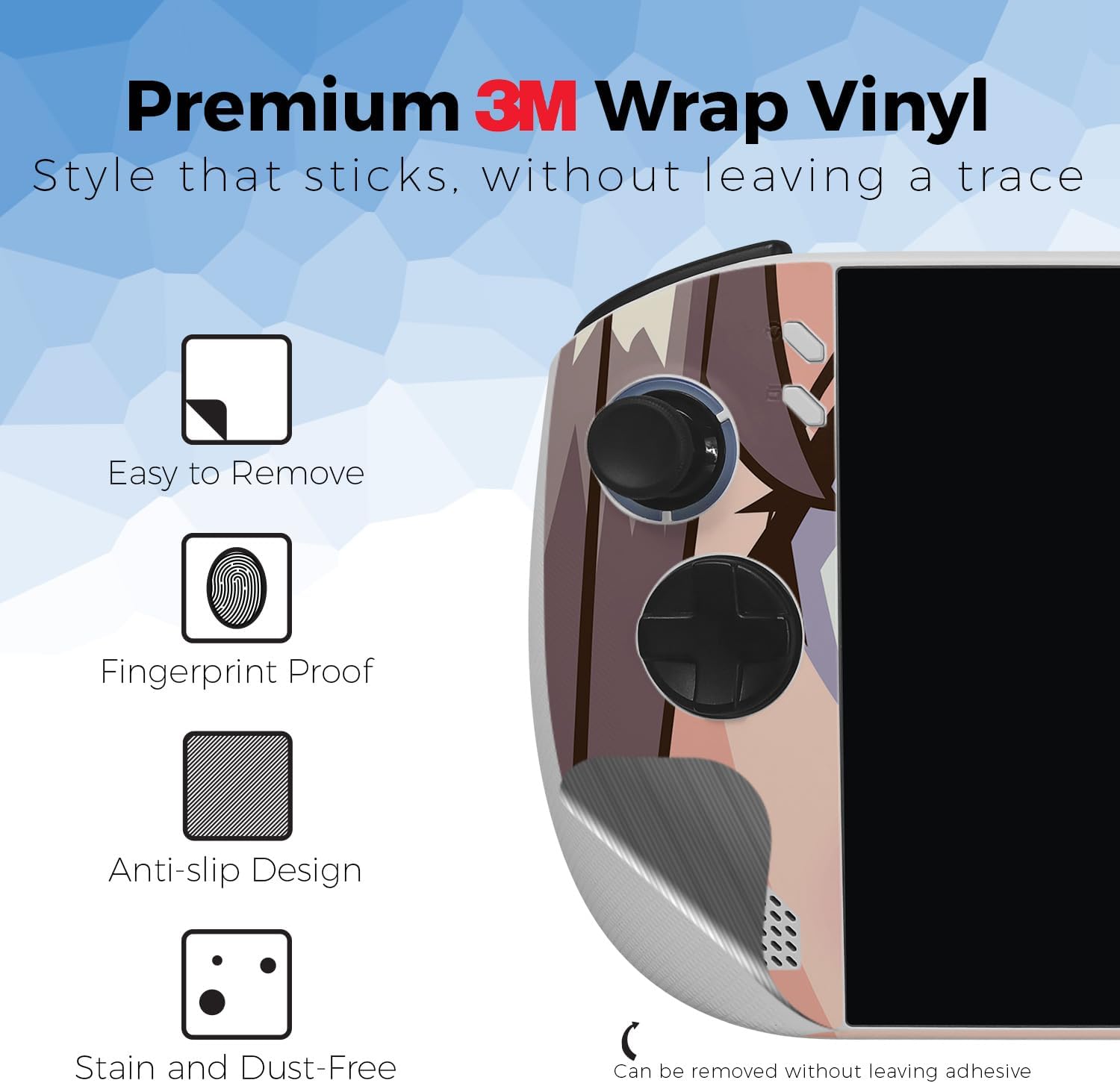 Carbon Fiber Gaming Skin Compatible with Lenovo Legion Go S (2025) - Personal Space 2 - Premium 3M Vinyl Protective Wrap Decal Cover - Easy to Apply | Crafted in The USA by MightySkins