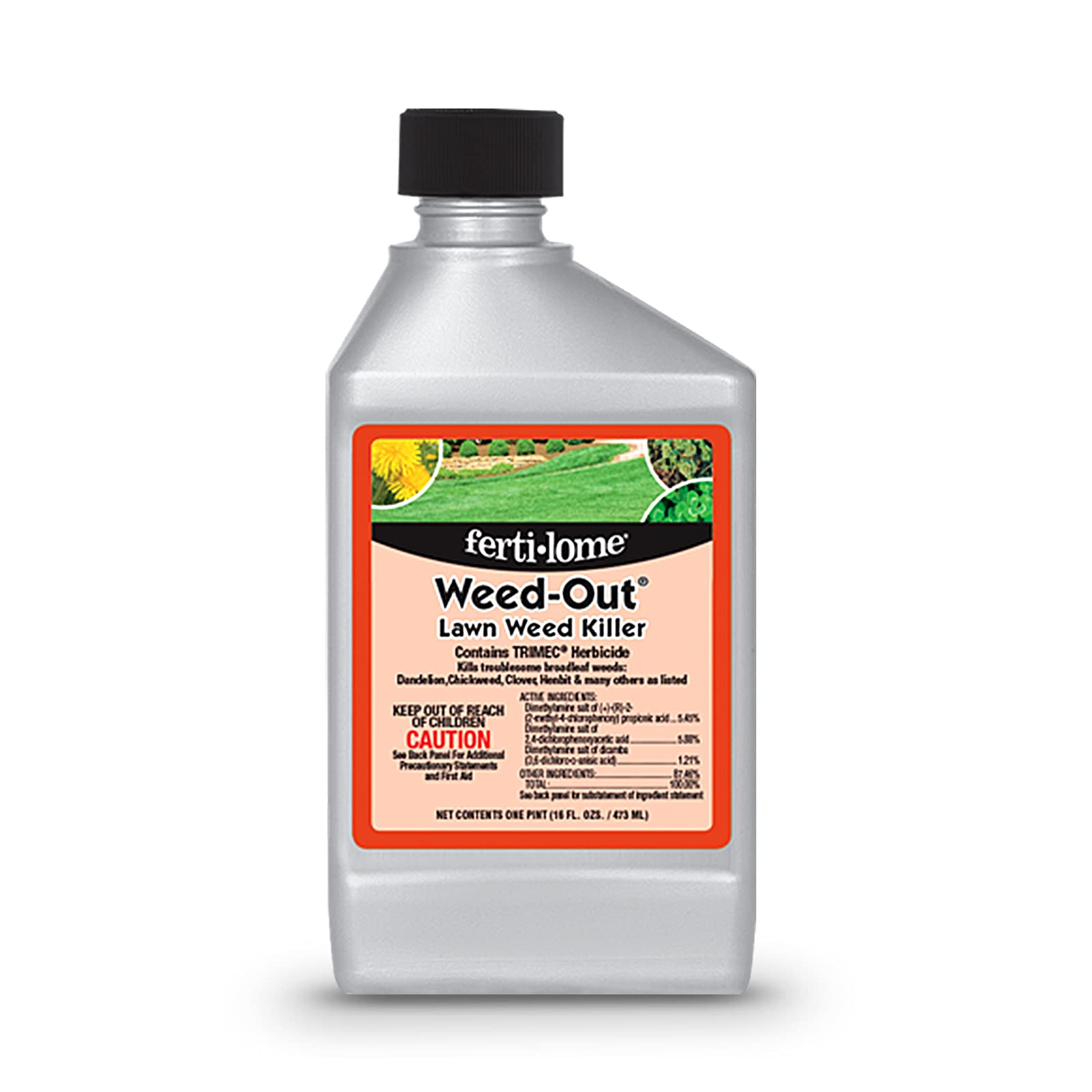 Concentrated Weed Killer for Lawn 16oz Fertilome WeedOut Lawn Weed