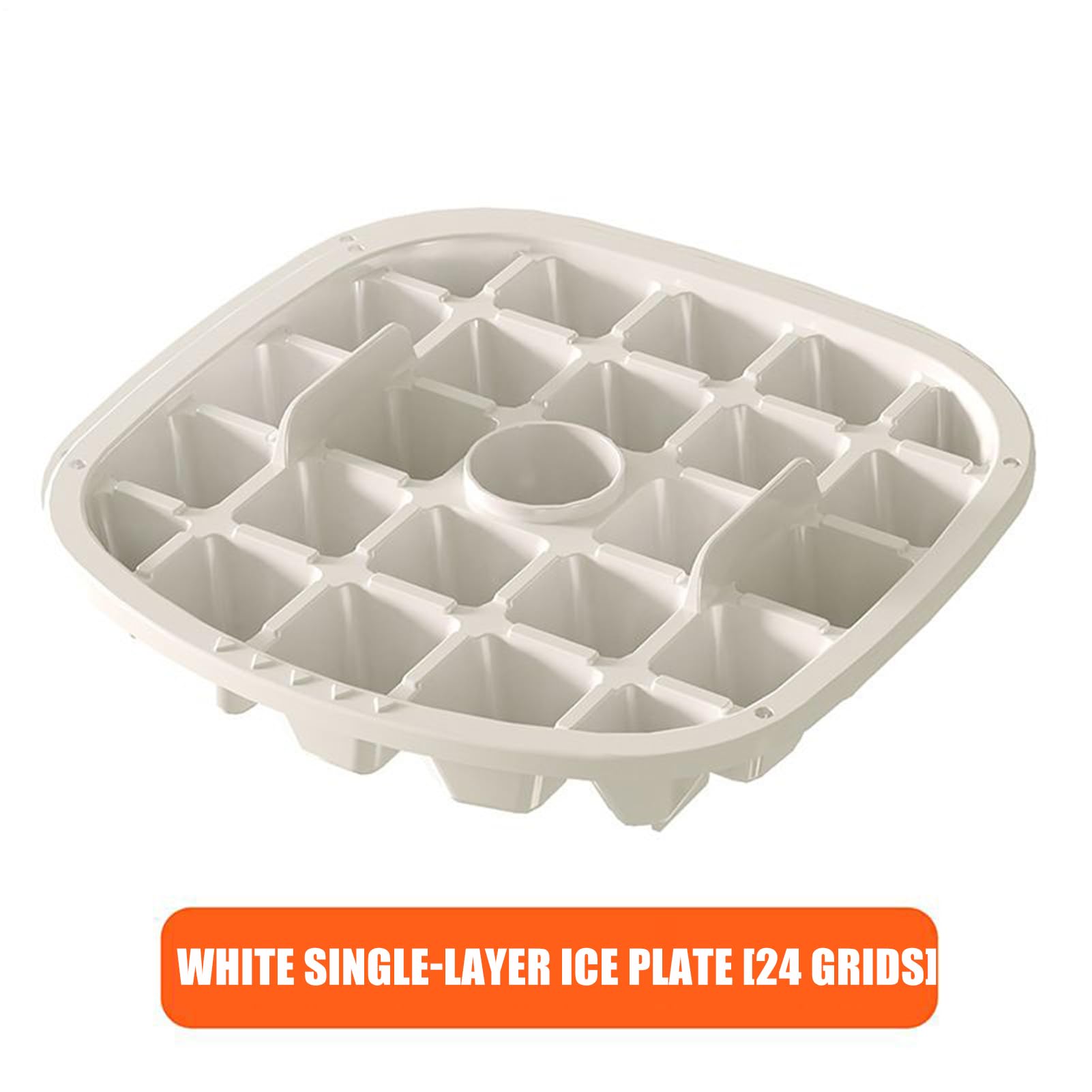 Bandeja Con Tapa Para Hielo Moldes Reutilizables Portátiles de Desmolde