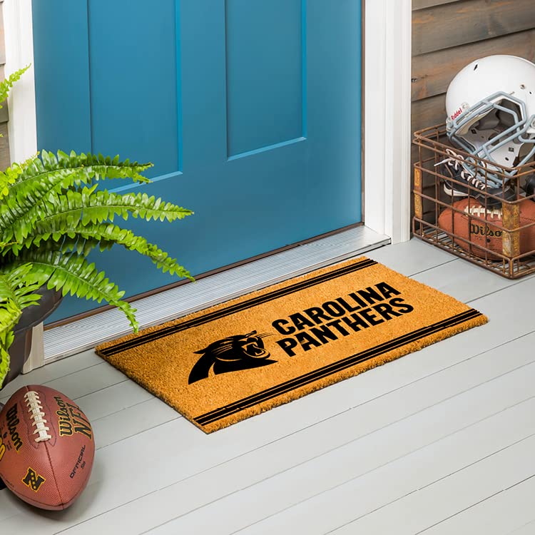 Team Sports America NFL Green Bay Packers Natural Coir Doormat