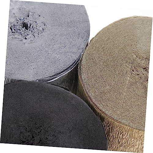 OATIPHO 6 Unidades serpentina de papel crepom papel higiênico lenço papel acessório de festa flâmula