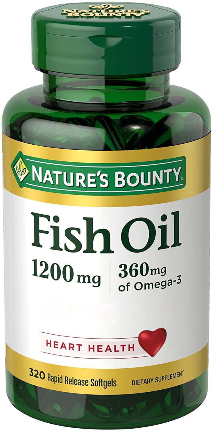 Nature's Bounty Fish Oil, 200 Count