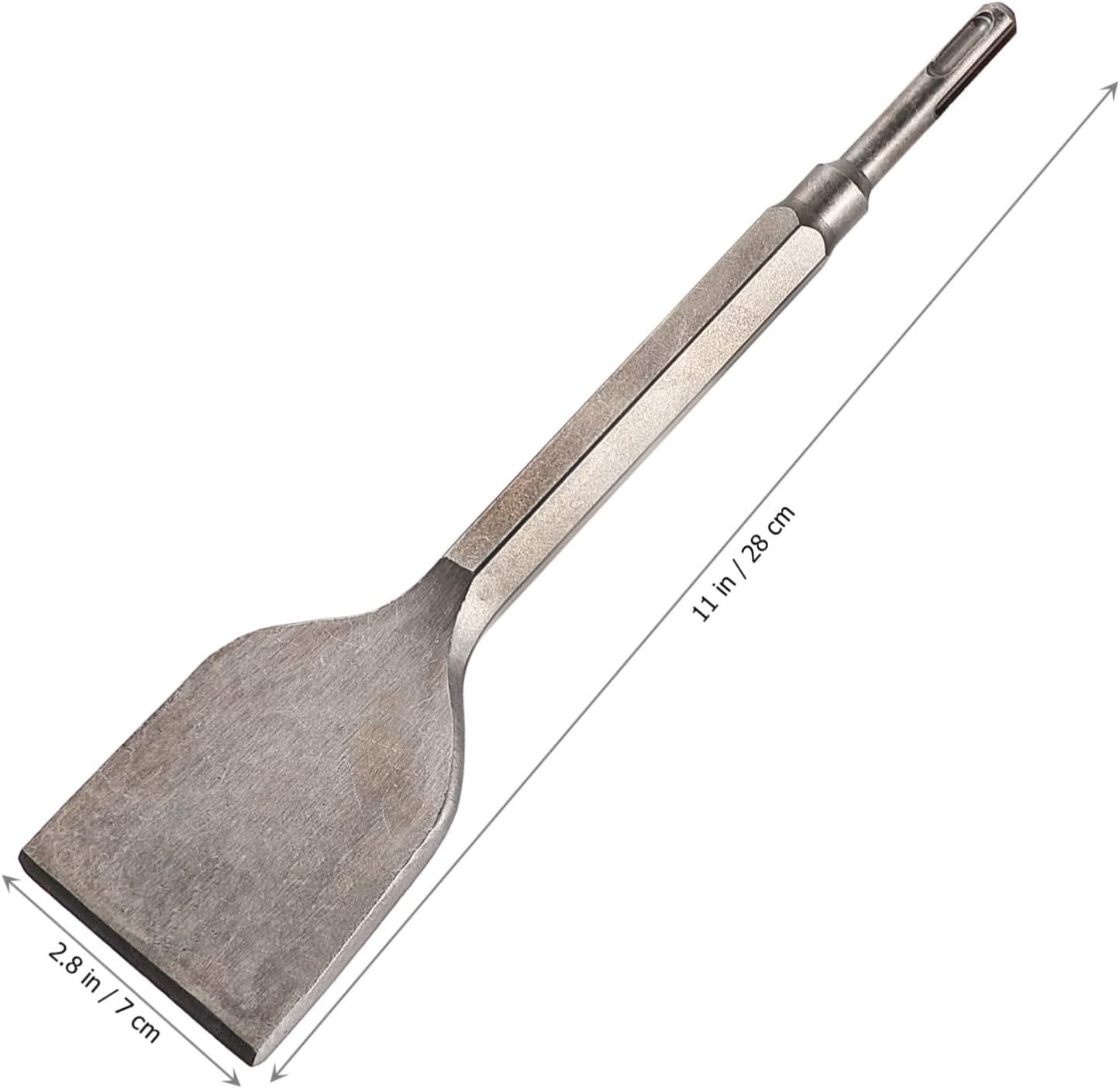 SHINEOFI Angled Tile Chisel for Floor and Wall Removal Heavy Duty Concrete Scraper Sturdy Masonry Tool Hand Protection