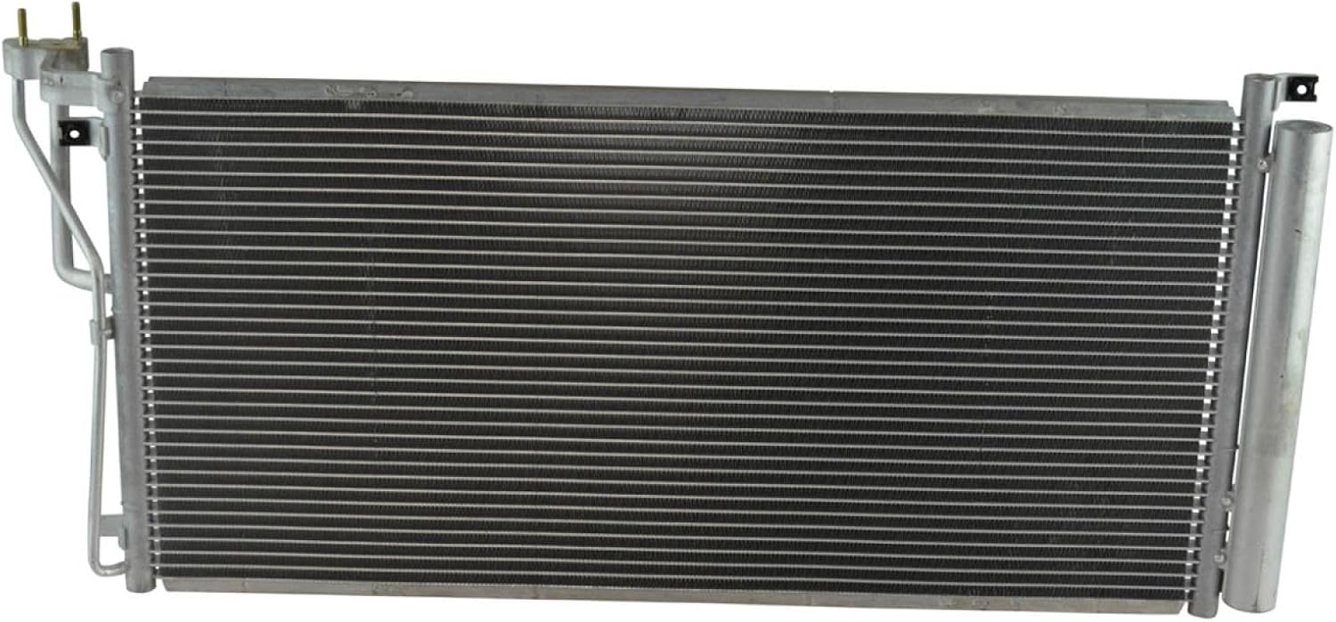 A/C Condenser and Receiver Drier Assembly Compatible with 2006-2010 Hyundai Sonata 2006-2011 Azera 2006 Kia Optima US Market 5th Vin Digit E 2007-2010 Optima 2007-2010 Magentis