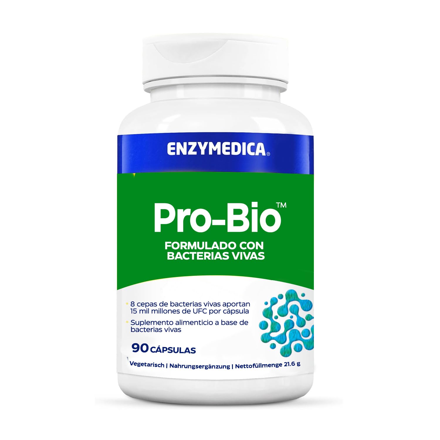 Enzymedica, Pro-Bio, Para un Intestino Sano, Aumenta la Digestión y la Regularid
