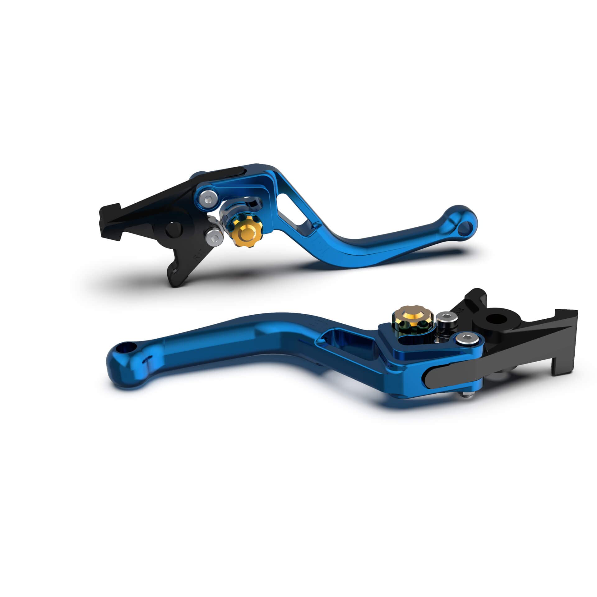 LSL Leva freno BOW R14 blu oro con ABE, compatibile con Honda SH 300i