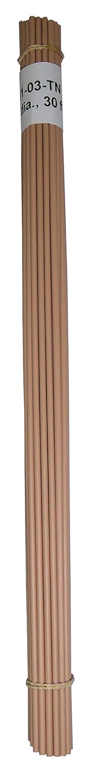 Polyvance Tan High Density Polyethylene (HDPE) Plastic Welding Rods, 1/8" Diameter, 30 ft., for Canoes, Kayaks, Dirt Bike Fenders and Gas Tanks, Agrucultural Water Tanks, Radiator Overflow Tanks