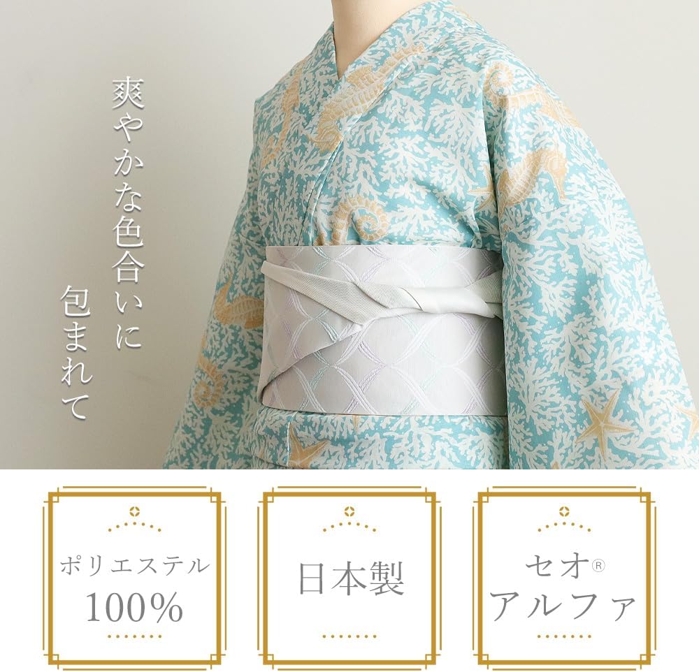 浴衣　新品未使用　星空　星座　広襟仕立て 浴衣 新品未使用 星空 星座 広襟仕立て