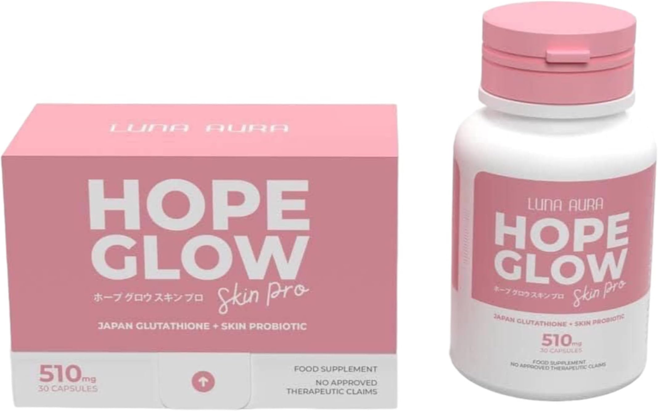 Luna Aura Hope Glow Skin Pro, 30 Capsules