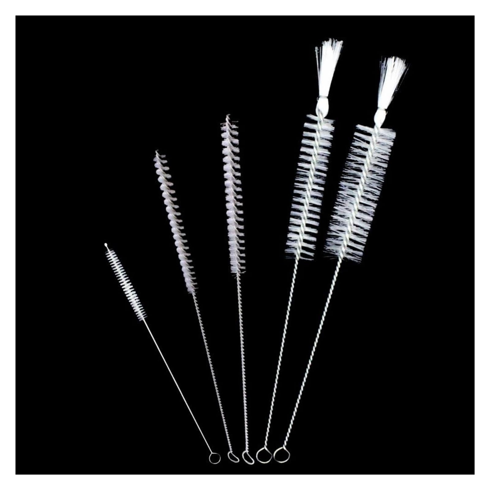 cepillo de alambre, Cepillos de tubo alambre, cepillos limpieza tubos nailon, herramientas manuales, lavado vidrio paja(Diameter4mm L300mm)