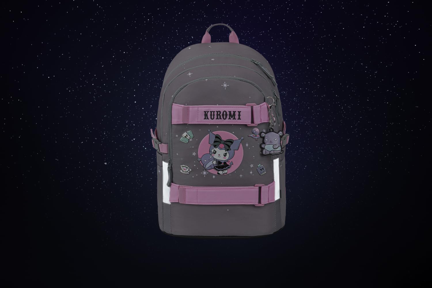 Baagl Juego de Mochila Escolar para niños de 3 Piezas (Mochila de monopatín, Estuche, Bolsa de Deporte), Mochila Escolar a Partir de 3ª Clase, Mochila Escolar Primaria con Correa para el Pecho
