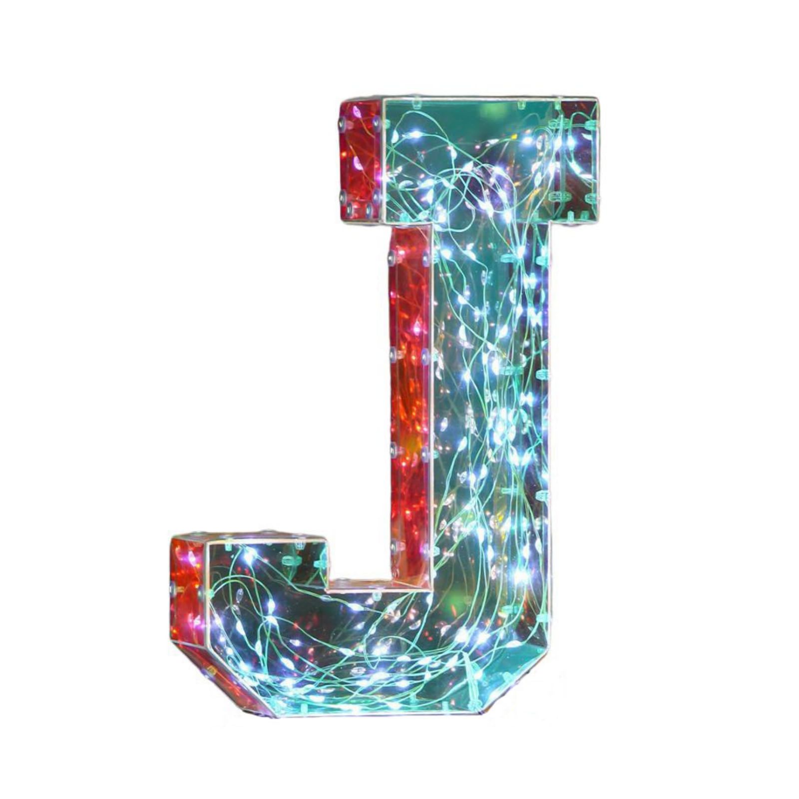 LED Marquee Letter Lights Light Up Letters Glitter Alphabet Letter Sign Battery Powered for Night Light Birthday Party Wedding Girls Gifts Home Bar Christmas Decoration with USB