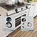 Stove Knob Safety Covers & Gas Stove Knob Locks - Childproof Oven Lock 5 Pack, Heat-Resistant ABS Stove Locks Child Safety Universal Fit Knob Covers