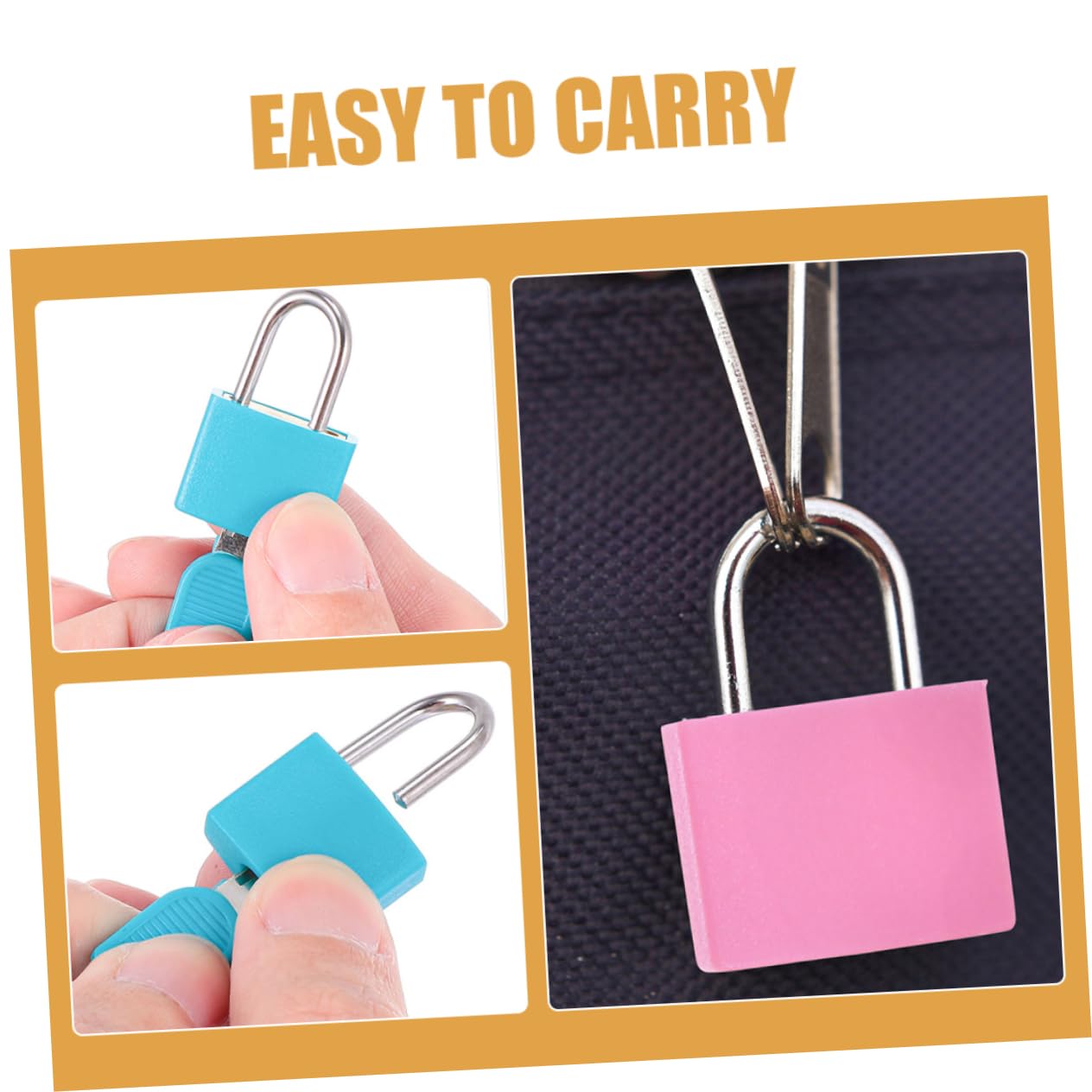 SOLUSTRE 16pezzi Serratura Chiave Colorata Per Zaini e Notebook Lucchetto Leggero e Resistente Sicurezza e Stile Per Ogni Occasione
