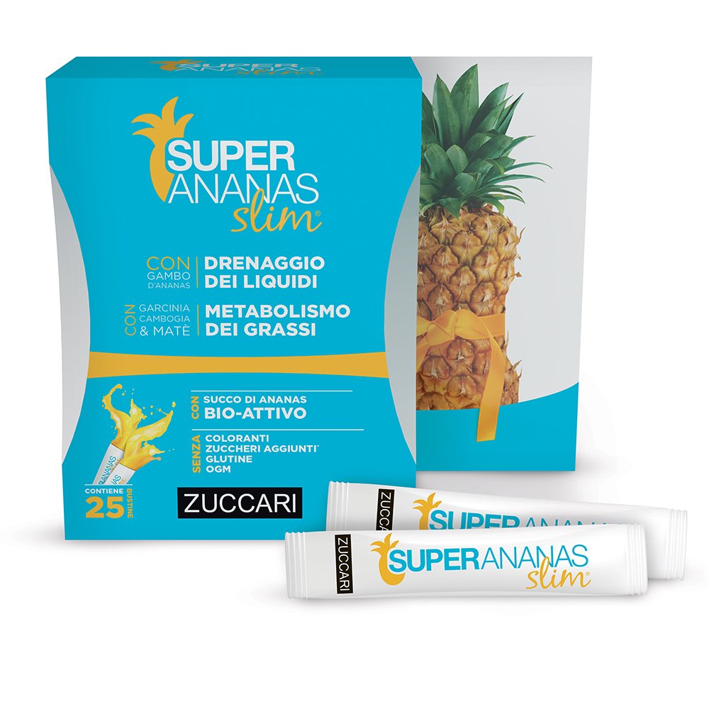 Offerta! Super Ananas Slim 3 Confezioni da 250 ml - Zuccari