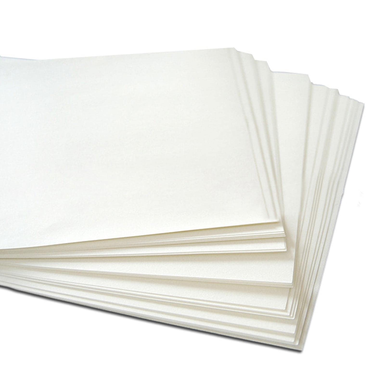 MagiDeal Papel de Transferencia de en para Tela Oscura Clara Blanca, Blanco 100 Piezas, Individual
