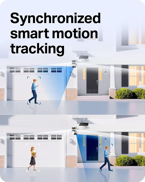 Tapo 4K Security Camera Wireless Outdoor, Dual Lens Pan/Tilt, Battery Powered with Solar, 169° Wide-Angle Lens + 6mm Zoom Lens, Motion Track, Subscription-Free SD Storage or Optional Cloud - C675D KIT by Tapo - Image 7