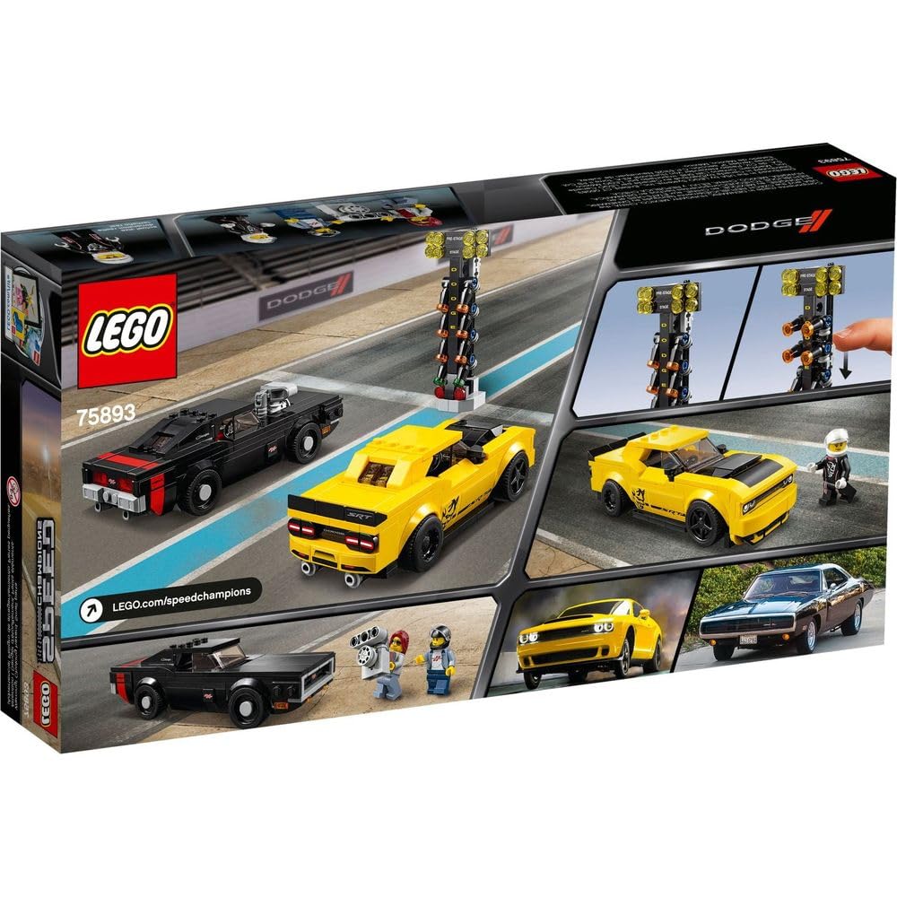 LEGO Speed Champions - 2018 Dodge Challenger SRT Demon and 1970, Building  Sets - Amazon Canada
