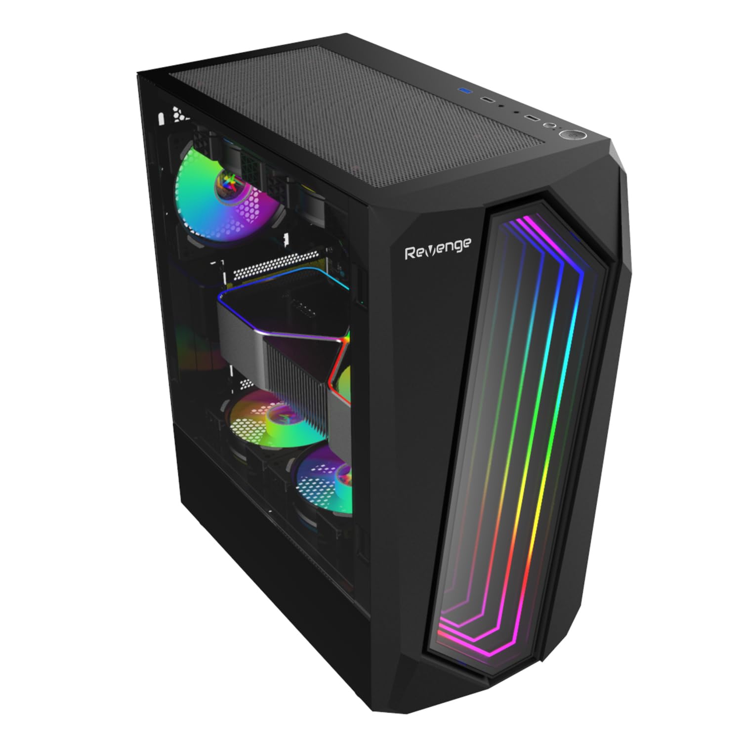 REVENGE Infinite Spacex5 3 RGB Fanlı Gaming Oyuncu Bilgisayar