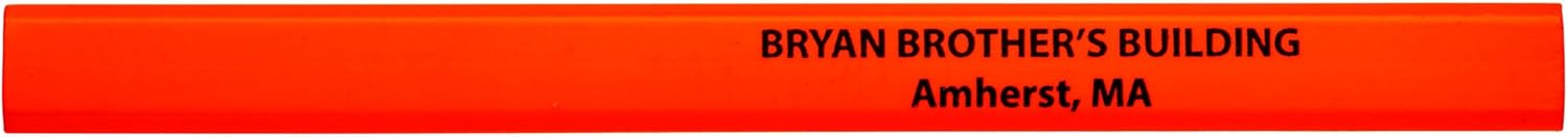Pencil Guy Personalized Imprinted Carpenter Pencils- 500 per box Green