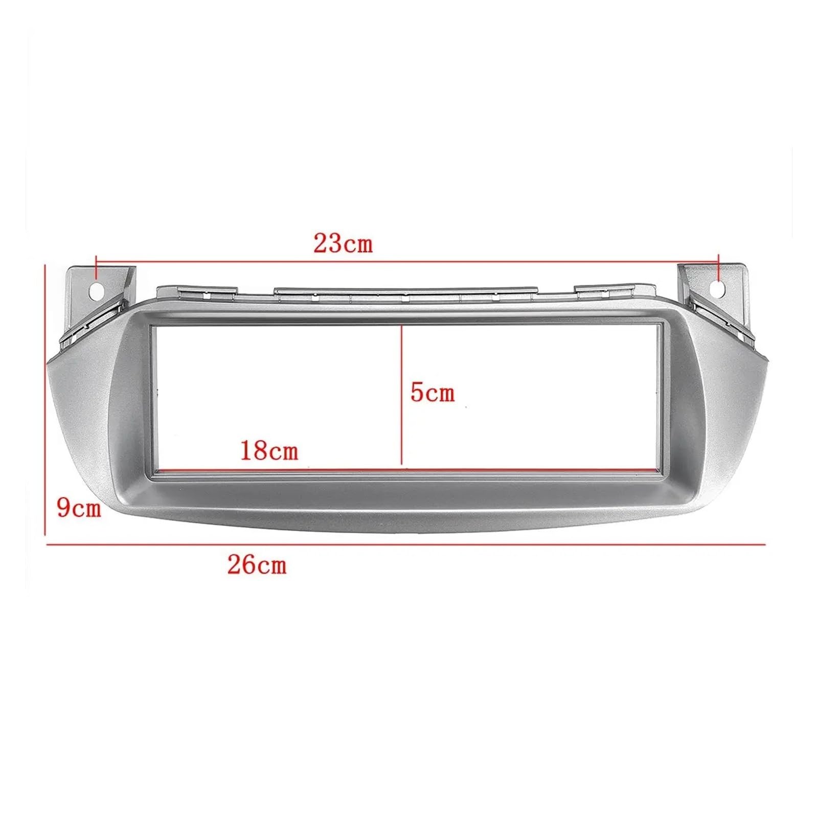 Mascherina Autoradio Cornice Stereo per Maruti per A-Star 2009-2025 Autoradio Fascia Pannello Telaio CD Dvd Dash Audio Copertura Trim con Adattatore ISO-DIN