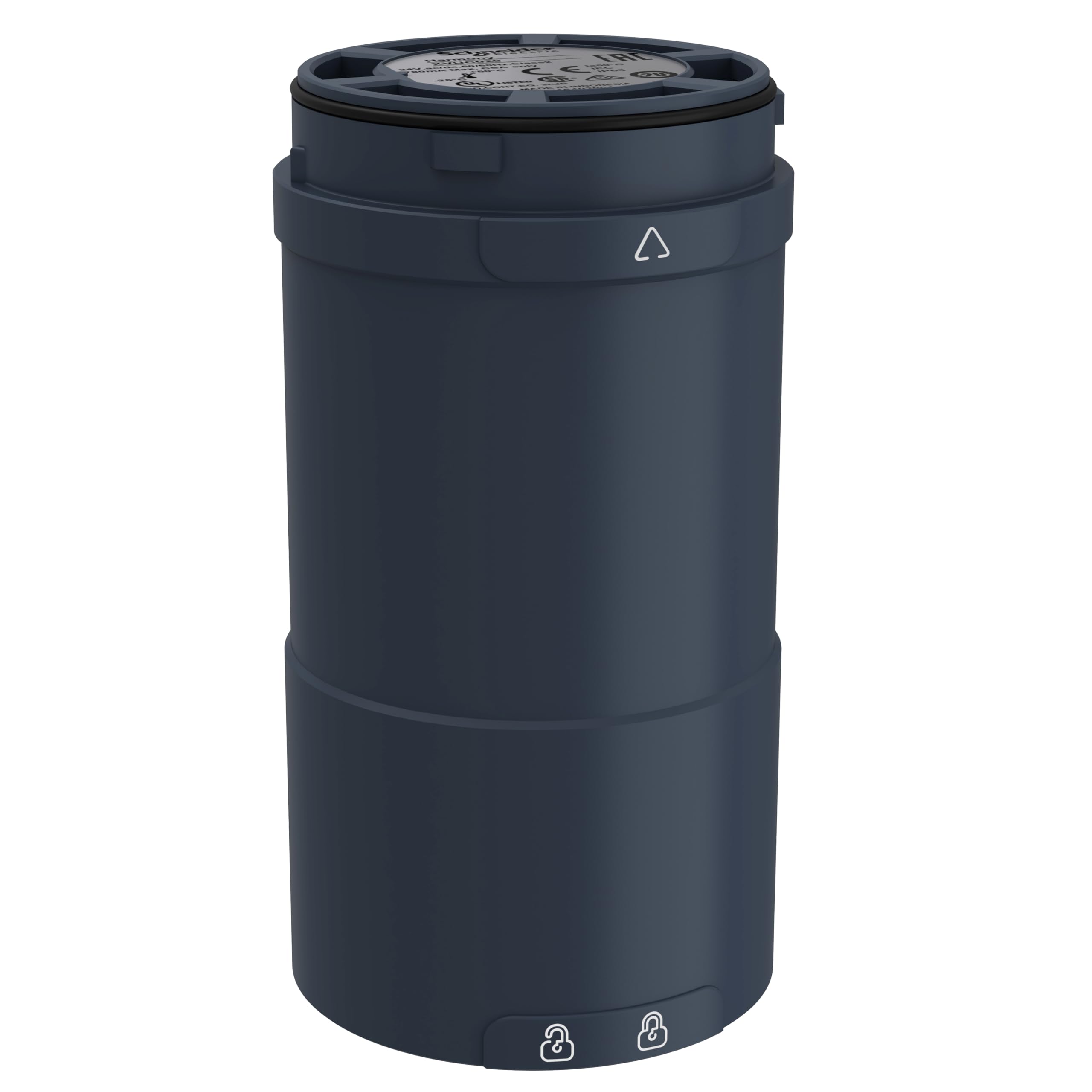 Extensor columna señalización XVU negro - Alta fijación 2