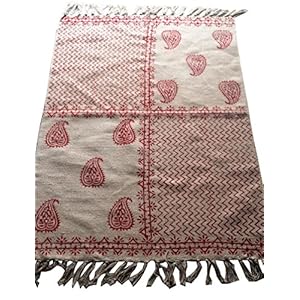 silkroude Nieuwe perzische tapijt hand blok print kilim tapijt moroccan tapijt Turkse kilim dhurrie