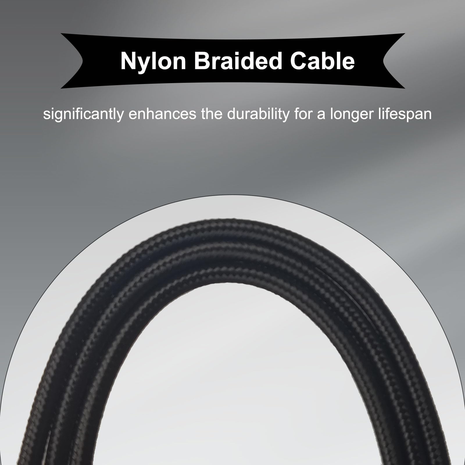 SAI INDER KALA® 4.3ft Replacement Upgrade Cable For AKG K141 K171 K181 K240 Pioneer HDJ-2000