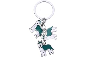 Pawsome Husky Keychain: A Tail-Wagging Delight