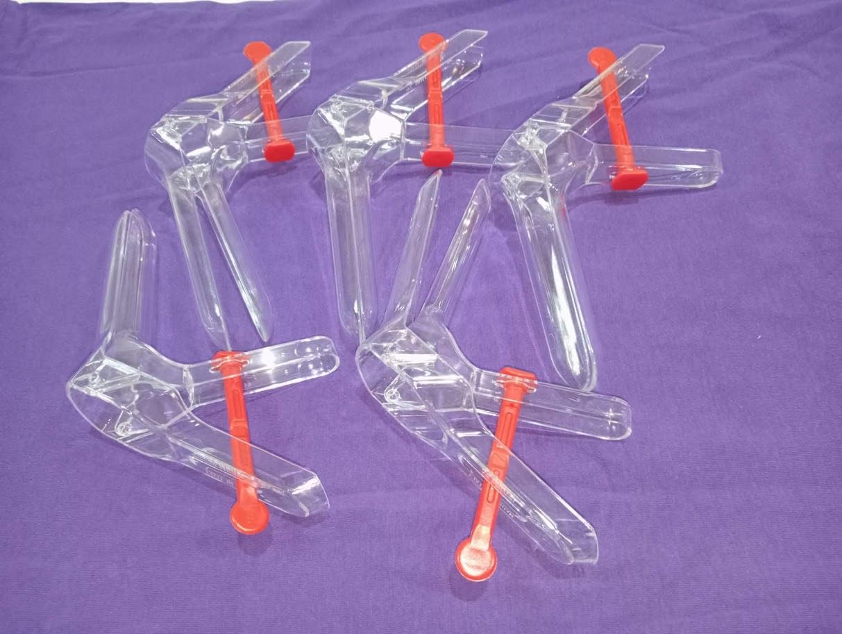 Especulo Vaginal,dilatador. esteril desechable (Pack de 5 und) .Exploracion intima .