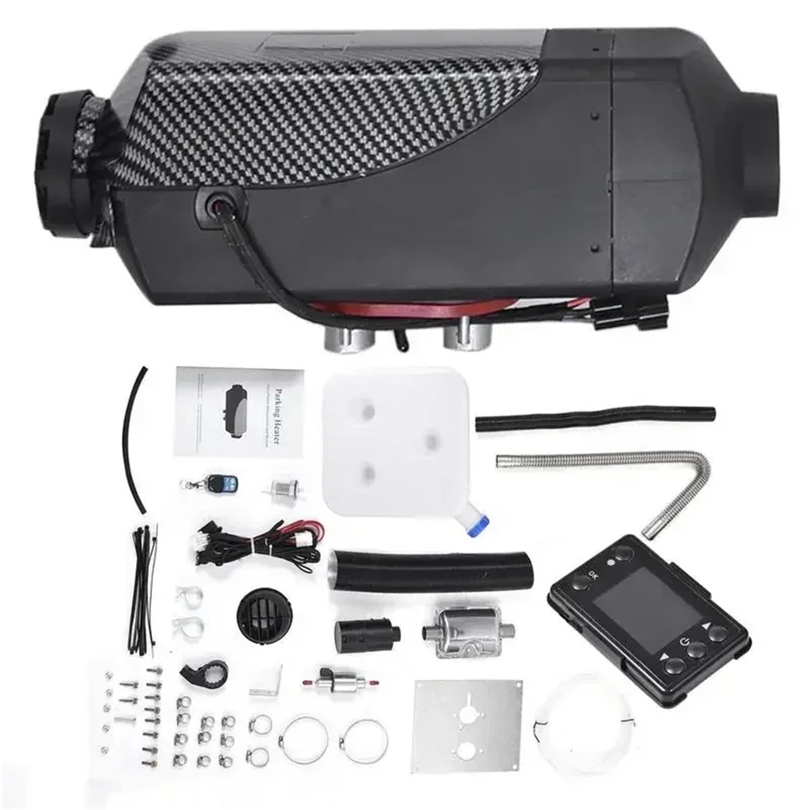 Diesel Heater Nagrzewnica powietrza na olej napędowy 12 V/24 V 5 kW Nagrzewnica na olej napędowy ze zdalnym sterowaniem Ogrzewanie postojowe do samochodu kempingowego
